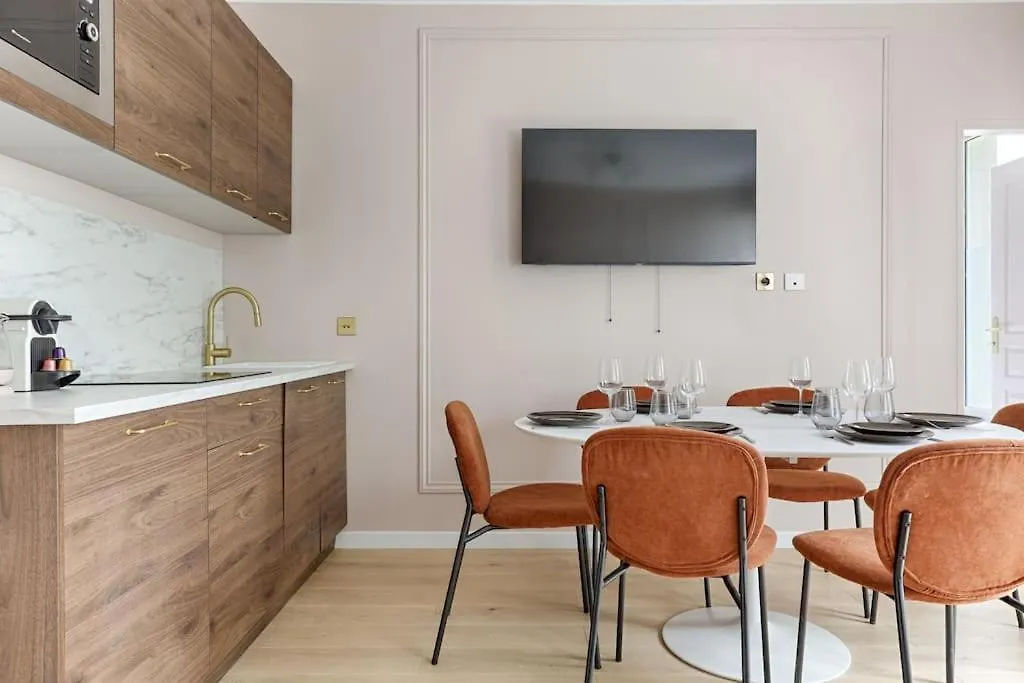 Mykeypers - Luxury Flat 3Br 8P With Jacuzzi - Haussmann Διαμέρισμα Παρίσι 0*,