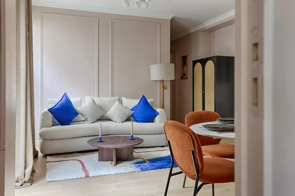 Mykeypers - Luxury Flat 3Br 8P With Jacuzzi - Haussmann Appartement Parijs