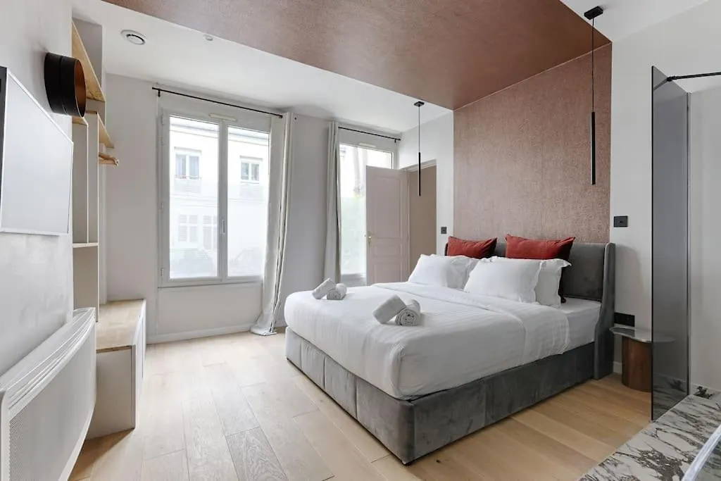 Apartmán Mykeypers - Luxury Flat 3Br 8P With Jacuzzi - Haussmann Paříž