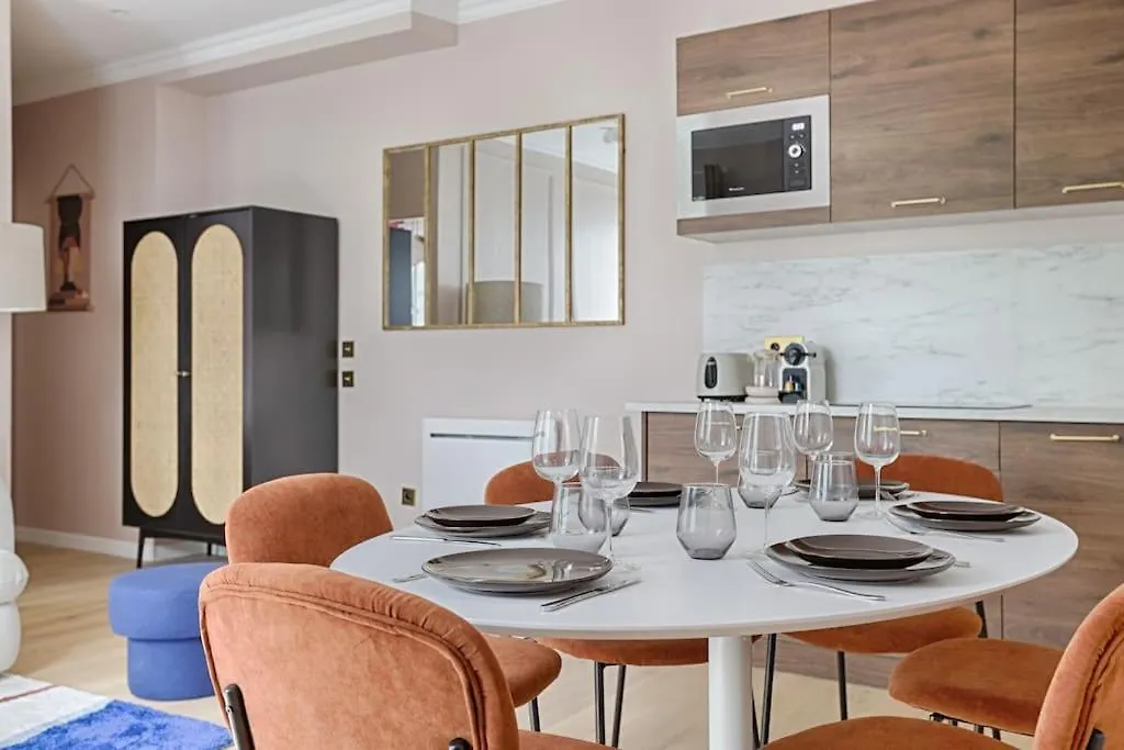 Mykeypers - Luxury Flat 3Br 8P With Jacuzzi - Haussmann Appartement Parijs Frankrijk