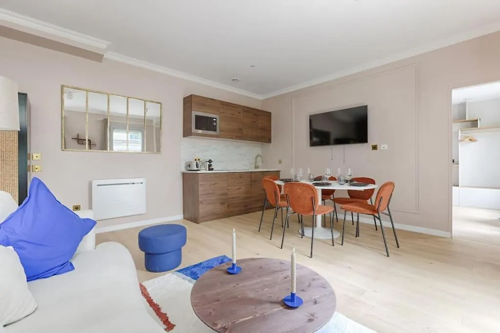 Mykeypers - Luxury Flat 3Br 8P With Jacuzzi - Haussmann Appartement Parijs 0*,  Frankrijk