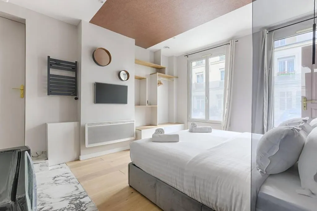 Mykeypers - Luxury Flat 3Br 8P With Jacuzzi - Haussmann Appartement Parijs