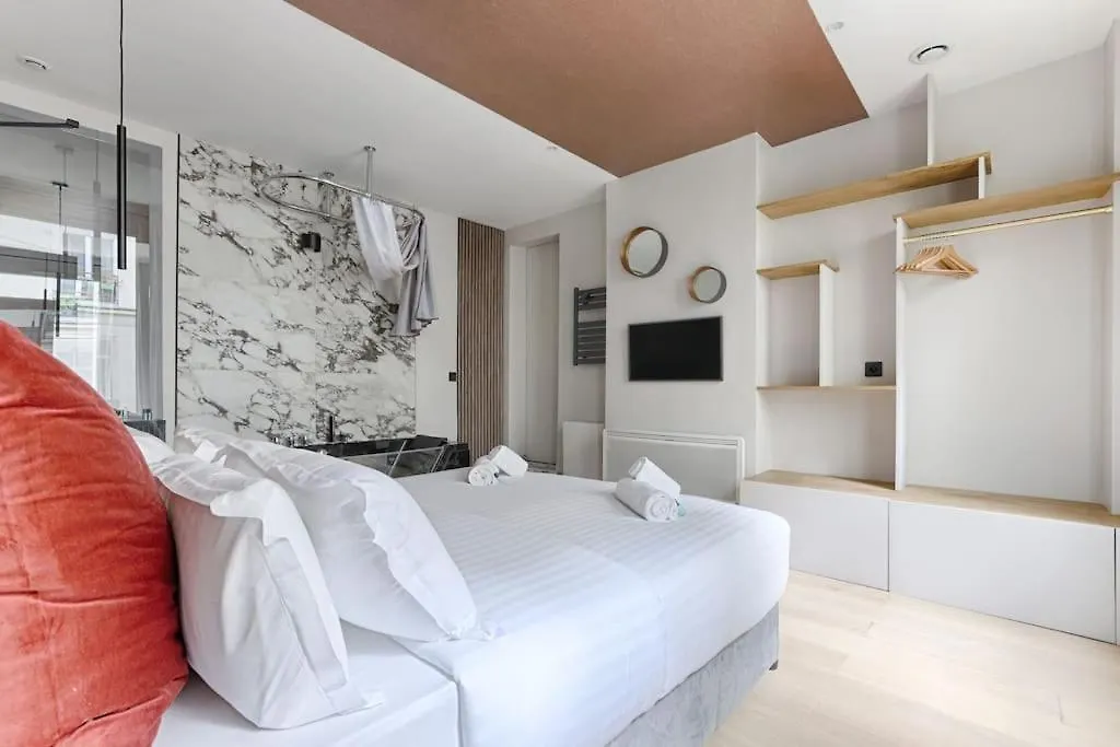 Mykeypers - Luxury Flat 3Br 8P With Jacuzzi - Haussmann Appartement Parijs 0*,  Frankrijk