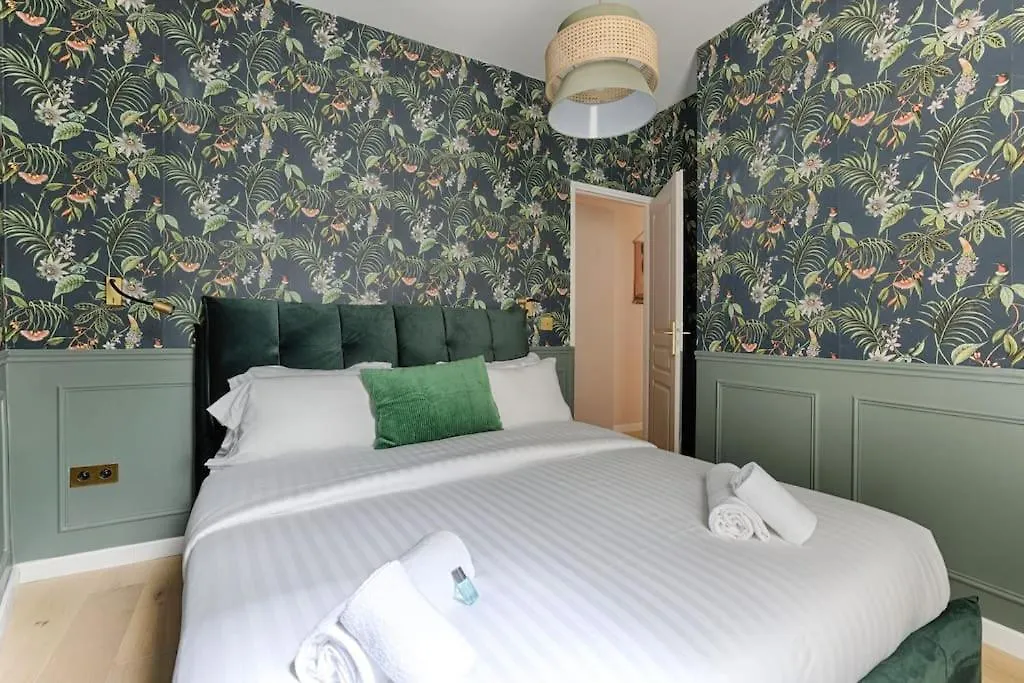 Mykeypers - Luxury Flat 3Br 8P With Jacuzzi - Haussmann Appartement Parijs